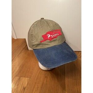 Prime Hat Cap Strap Back Mens Green Blue Falcon Headwear Logo Baseball Dad